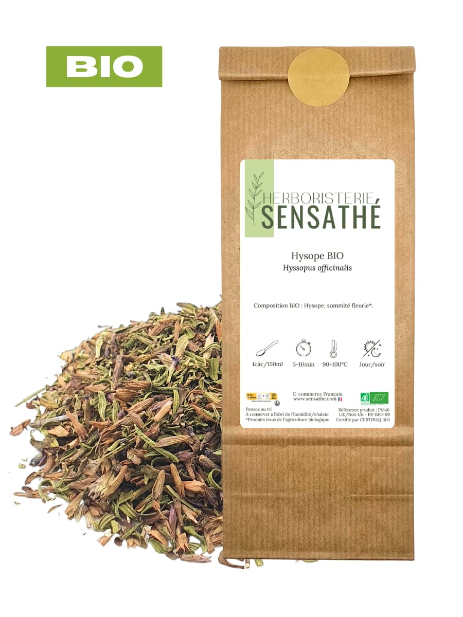 Hysope BIO en vrac - plante médicinale